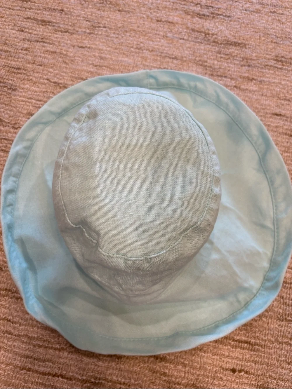 Women's Wide-Brim Sun Hat - Light Aqua
